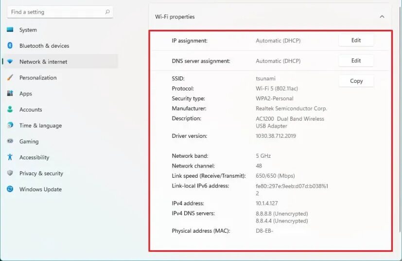 Cara Melihat Password WiFi di Laptop Windows 11 yang Sedang Terhubung